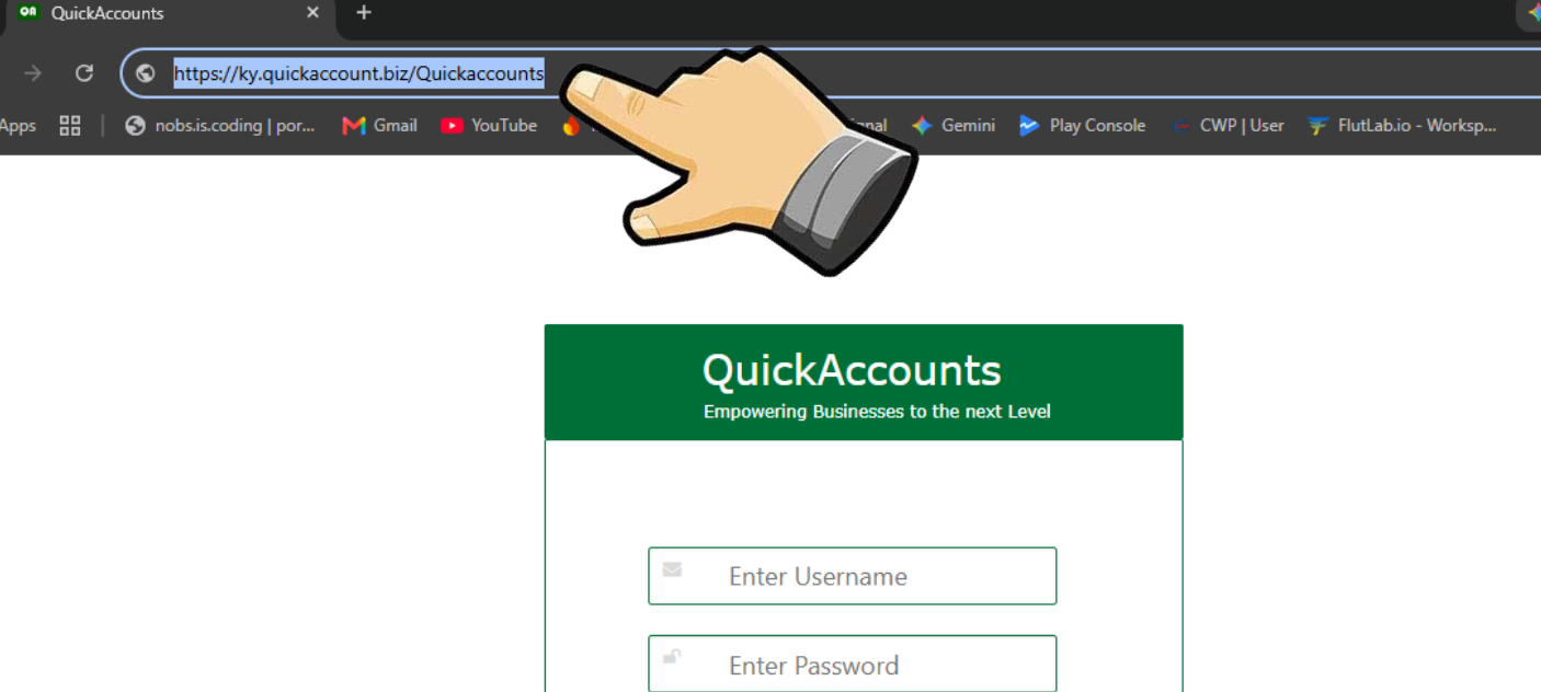 Clear the browser address bar